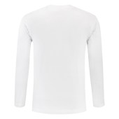 T-shirt Lange Mouw 101006 White 4XL