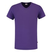 T-shirt V Hals Fitted Outlet 101005 Purple 4XL